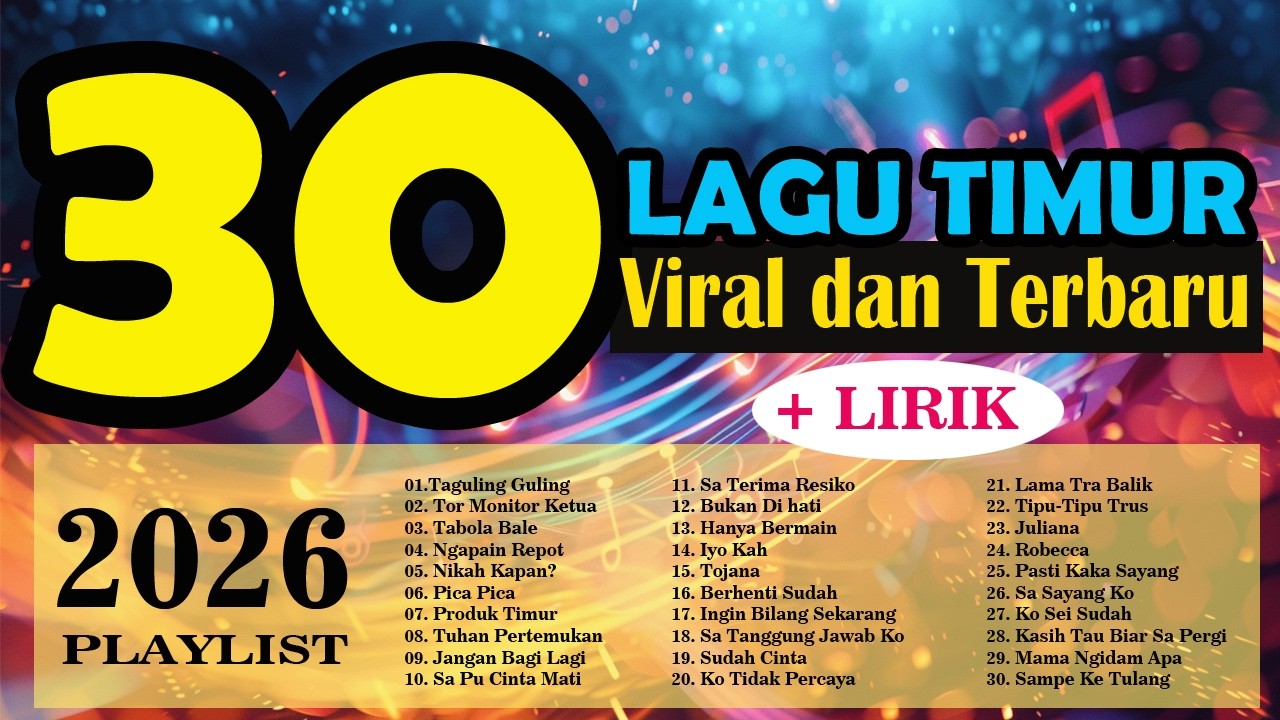 Kumpulan lagu timur 2026 terviral + Lirik | Taguling | Tabola Bale | Ngapain Repot | Tor Monitor