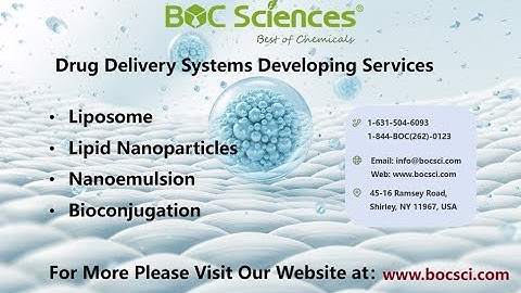 Drug Delivery System Development - Liposome - Lipid NanoParticles - Nanoemulsion - Bioconjugation