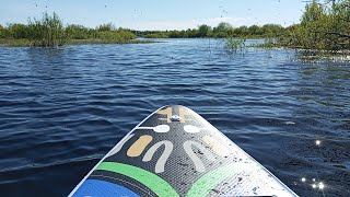 летний отдых распаковка и тест сапборда #SUP