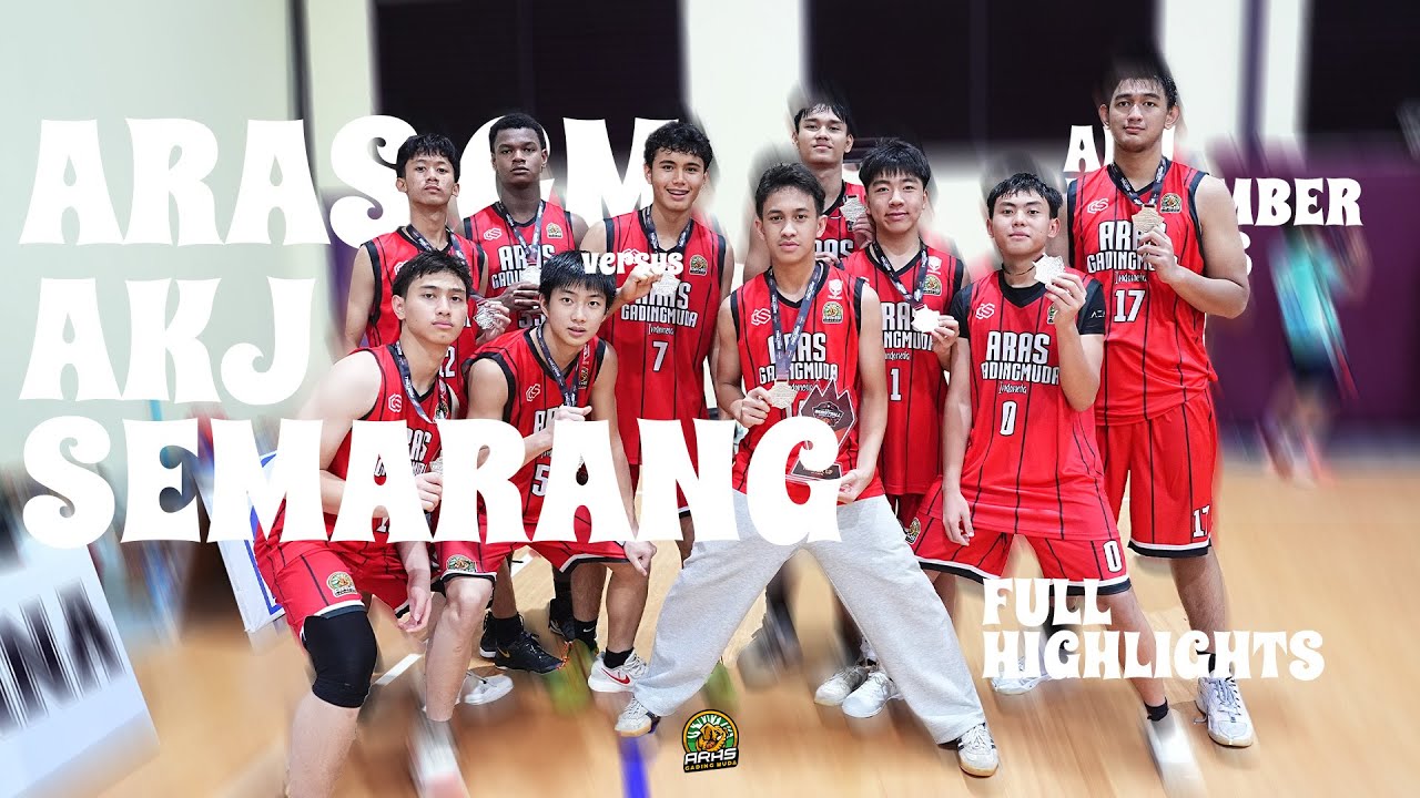 ARAS GM vs AKJ Semarang U15 FINAL AKJ December Hoops Full Highlights