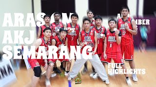 Aras Gm Vs Akj Semarang U15 Final Akj December Hoops  Highlights