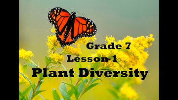 Grade 7 lesson 1|English medium Science|Plant diversity| (Clear explanations)