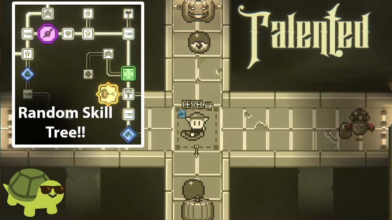 First Look at Talented! The Arcade Roguelite Shoot'em Up!