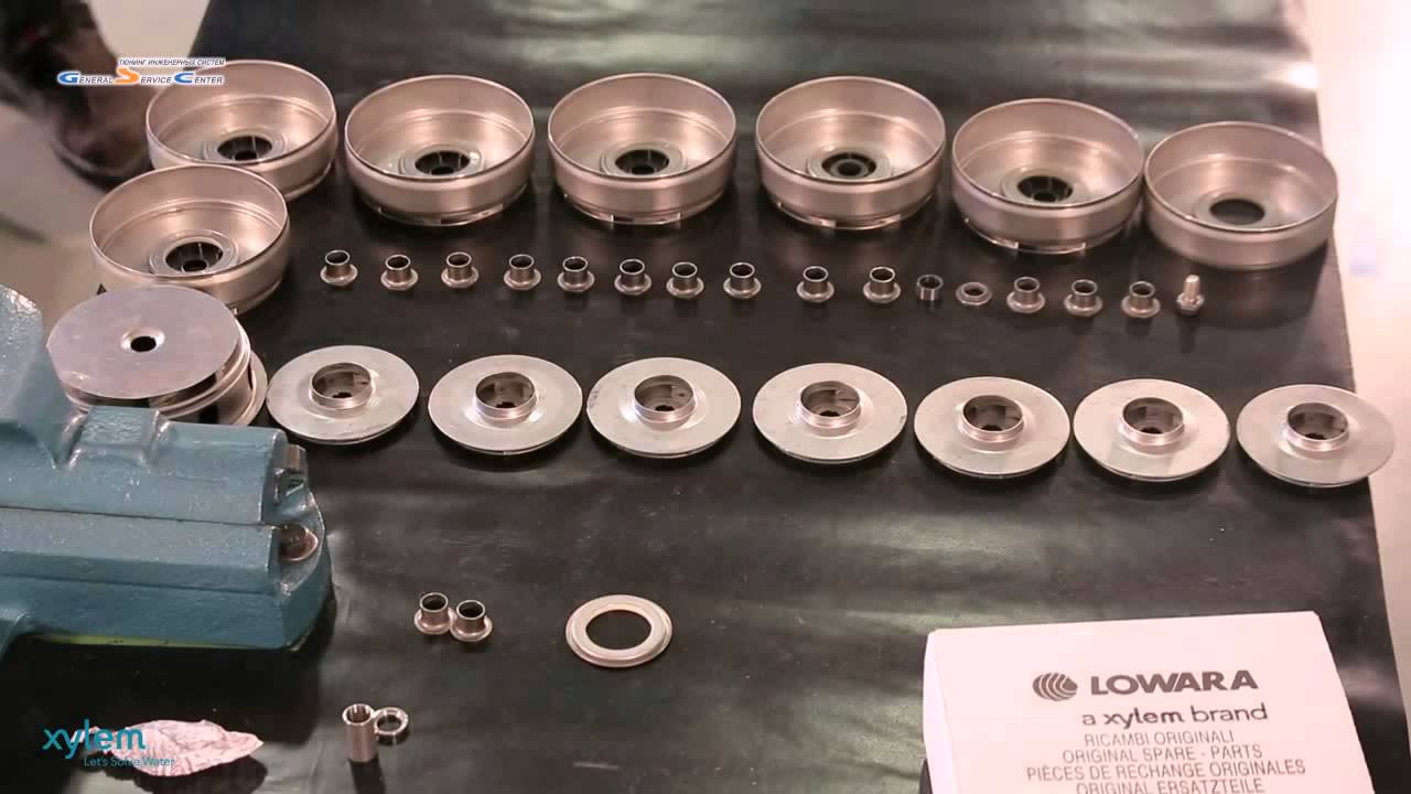 Насос Lowara e-SV модель 5SV07F011T (часть 1) - YouTube