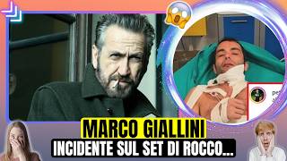 INCIDENTE DRAMMATICO PER MARCO GIALLINI: OPERATO DOPO CADUTA SUL SET DI ROCCO SCHIAVONE