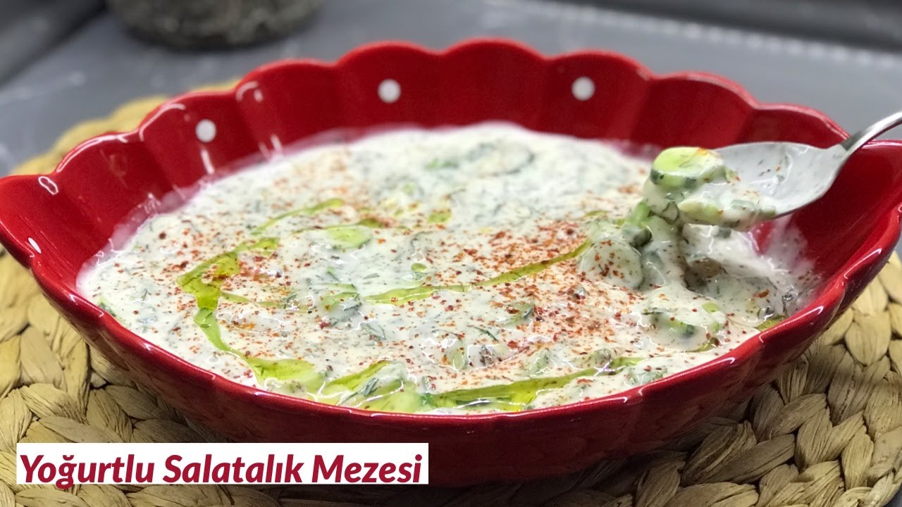 Yoğurtlu Salatalık Mezesi – Naciye Kesici – Yemek Tarifleri Yoğurtlu Salatalık Mezesi – Naciye Kesici – Yemek Tarifleri