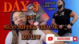 GNC Mens Ripped VitaPak- Review 