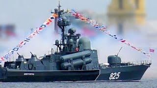 День ВМФ России 2017 в СПб /Путин принимает парад /Военные боевые корабли РФ Санкт Петербург