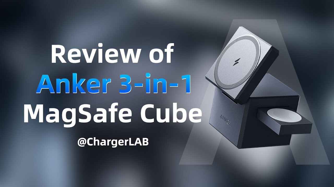 Review of Anker 3-in-1 MagSafe Charging Cube (For iPhone, Apple Watch,  AirPods) 