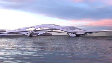 Organic Bridge, Rhino Modeling