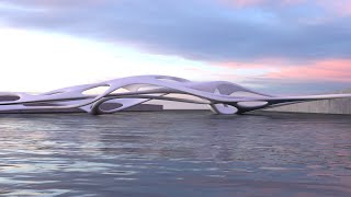 Organic Bridge, Rhino Modeling