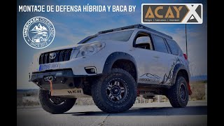 Montaje defensa híbrida  Toyota Land Cruiser KDJ150 #ACAYX  #acayxhybridbumpers by Unbroken Overland 8,785 views 3 years ago 13 minutes, 18 seconds