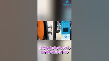 Entriegeln Sie Ihre Tür mit der WELOCK APP