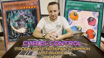 Goat Format Italian Nationals 2022 - National Champion Deck Profile: Chaos Control! (Colombo R.) ENG