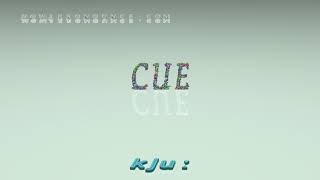 cue - pronunciation   Examples in sentences and phrases