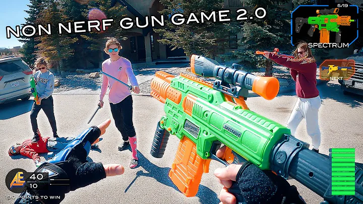 NERF GUN GAME | NON NERF EDITION 2.0 (First Person...