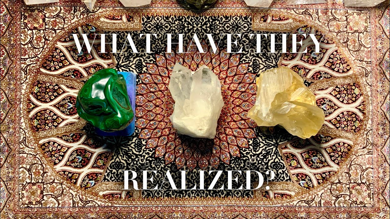 😲💡✨The TRUTH they have REALIZED about YOU! ❤️ Pick a Card Timeless Tarot Love Reading✨💡😲