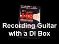 Recording Electric Guitar with a DI Box