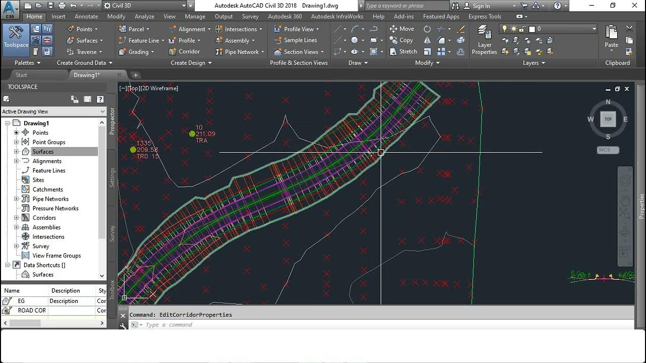 how to calculate cut and fill volume in civil 3d civil 3d YouTube