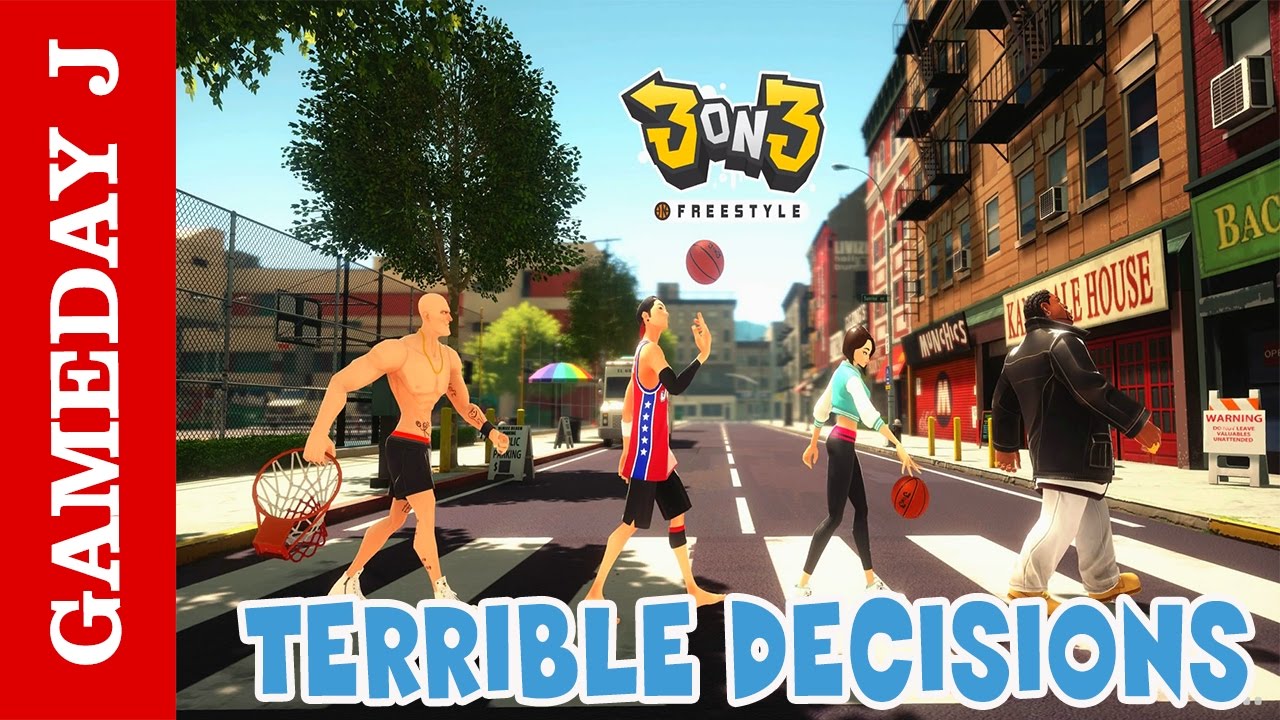 3on3 Freestyle Basketball | Terrible Decisions | Gameday_J