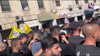 تشييع جثامين اقمار جنين الذين ارتقوا يوم امس