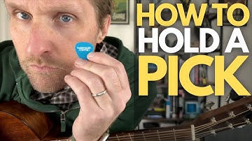 How to Hold a Guitar Pick - Tiny Tuesday Tips with sTuart!