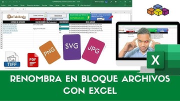 Macro Excel para Renombrar archivos e Imágenes en Segundos