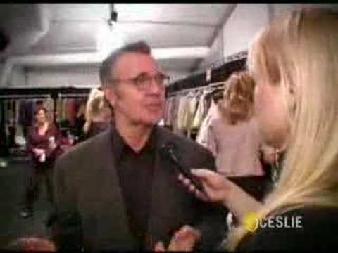 CESLIE TV: Michael Vollbracht for Bill Blass