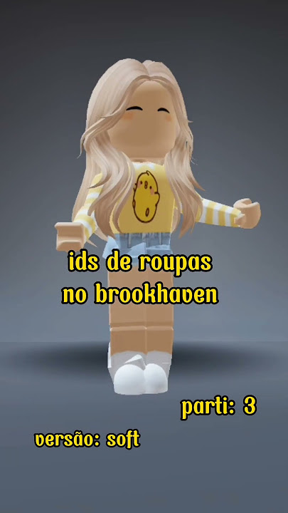 id de roupas no brookhaven versão Paty #roblox #brookhaven