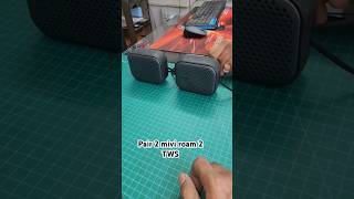 How to pair 2 mivi roam | TWS feature | make the sound double 💫💫👍 #tws #speaker #sound