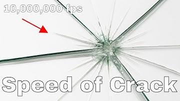 The Real Speed of Glass Cracking—Filmed at 10 Million Frames Per Second With Hypervision HPV-X!