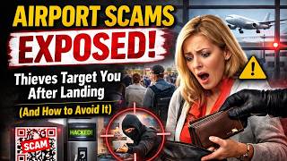 Airport Scams EXPOSED: How Thieves Target You After Landing (And How to Avoid It)
