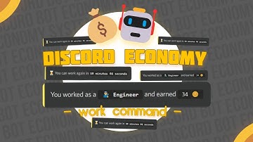 Discord Economy System - Work Command