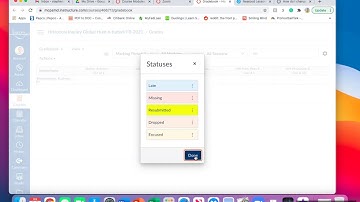 Color Code Grades in Canvas & Assign an automatic 50% for a missing assignment