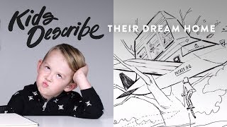 Desmond Describes his Dream Home to Koji the Illustrator | Kids Describe | HiHo Kids