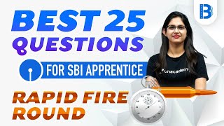 8:00 PM - SBI Apprentice 2020 | Best 25 GA Questions | by Sushmita Tripathi