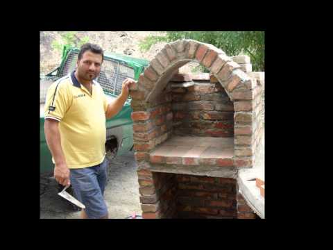 Come costruire un forno con barbecue.....