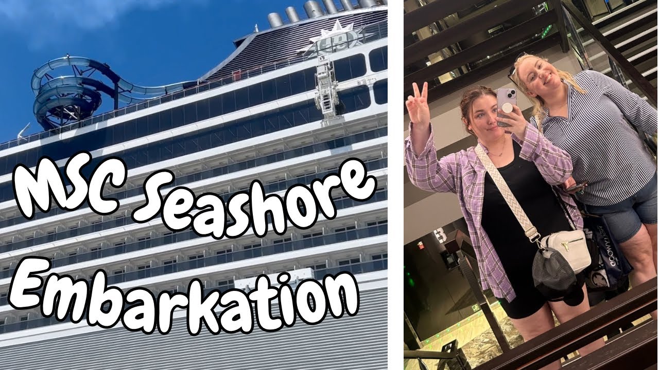 MSC Seashore Embarkation | Port Canaveral | Whale Pod - YouTube