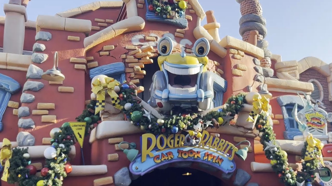 [POV] Roger Rabbit's Car Toon Spin - Disneyland - YouTube