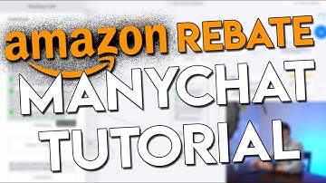 Amazon Rebate Messenger Bot Flow | ManyChat Template Walkthrough | Seller.Tools