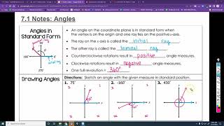 Math 3a: Notes 11/27