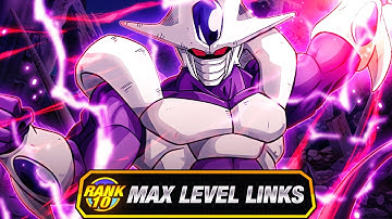 30 MILLION ATTACK STAT!? LMAO! LEVEL 10 LINKS 100% RAINBOW STAR EZA PHY COOLER! (DBZ: Dokkan Battle)