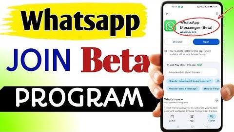 WhatsApp Beta ko join kese Kare || How to Whatsapp Beta Program Download