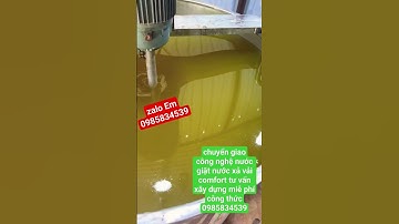 Công Thức nước giặt công thức sả vải comfort