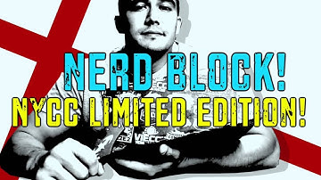 Nerd Block Limited Edition NYCC Unboxing! | September 2016