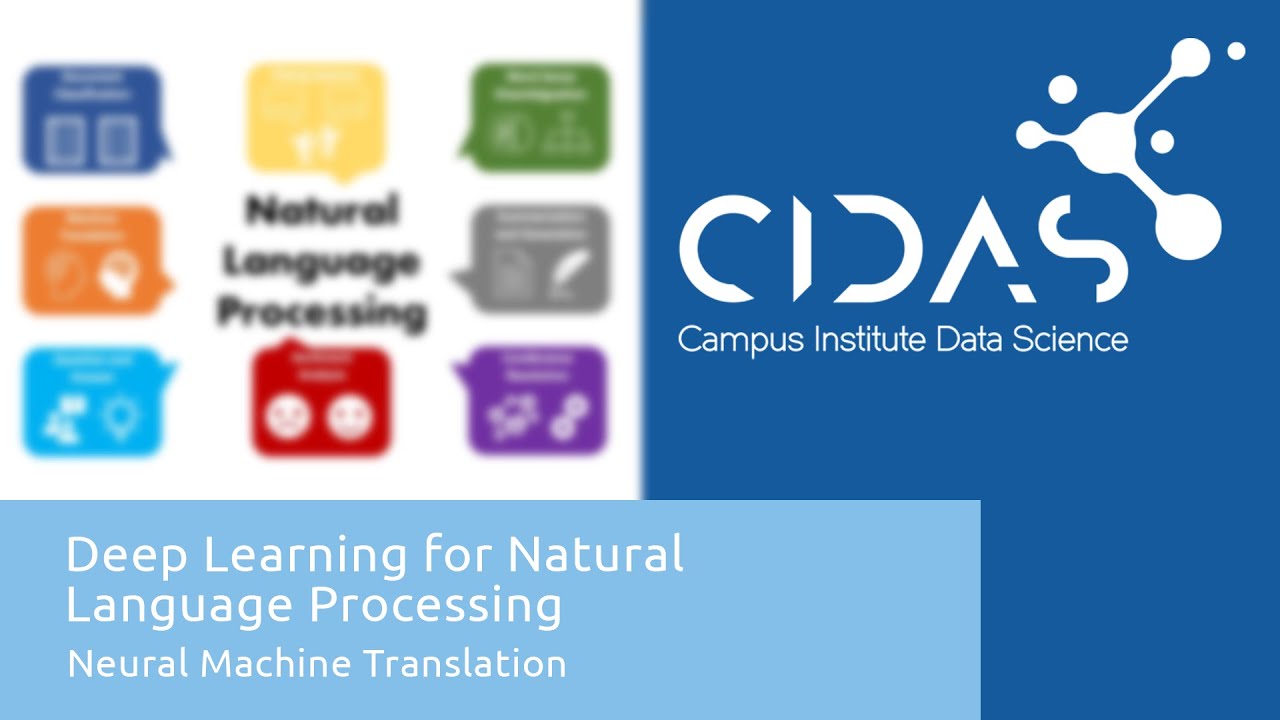 Deep Learning for Natural Language Processing - Neural Machine ...