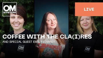 English | Coffee with the Cla(i)res and special guest Emily Lowrey