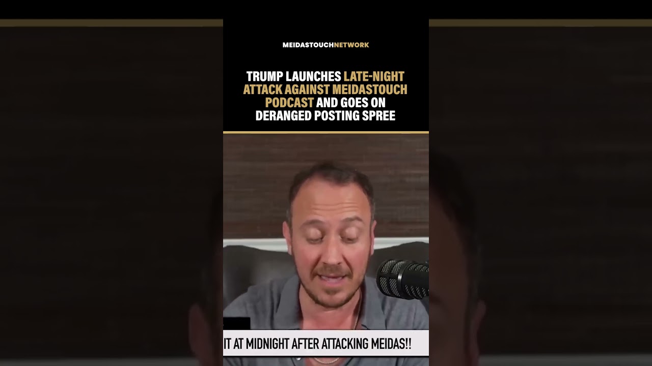 Trump ATTACKS MeidasTouch Podcast in LATE-NIGHT Posting SPREE