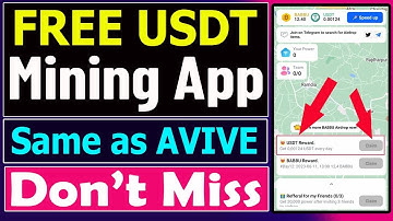 Babbu Mining Airdrop - Same as AVIVE Network |  Free USDT Daily !!