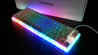 Unboxing - Womier/GamaKay K66 ||The Most INSANE RGB Keyboard EVER! screenshot 5